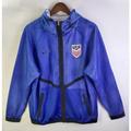 Veste Coupe-Vent USA 2026/2027 Bleu Passe D