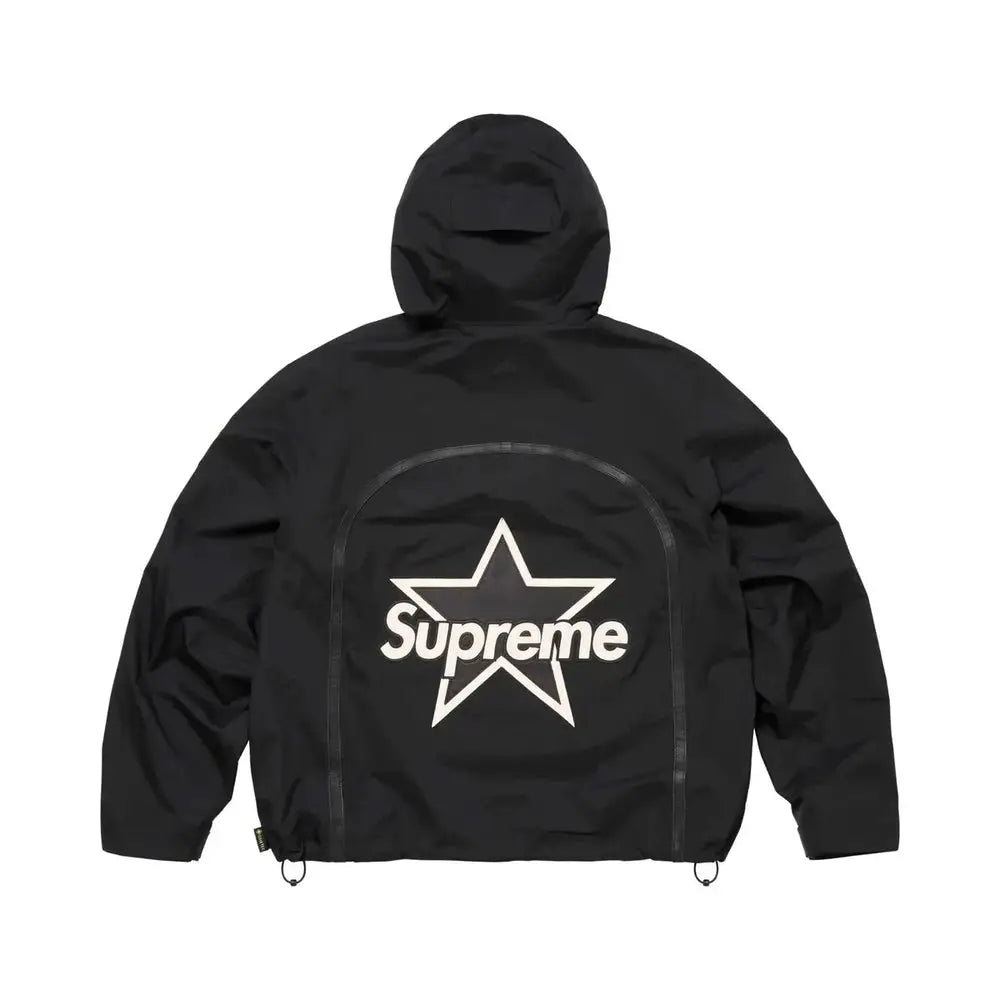 Veste extérieure Supreme Vanson Leathers en GORE-TEX noire Passe D